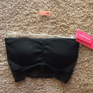 Xhilaration Black Strapless Bra